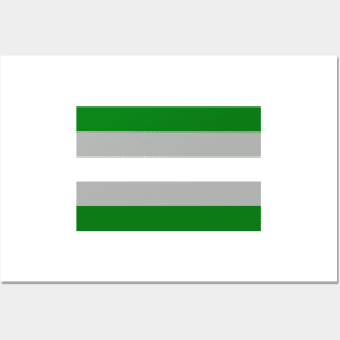 Greyromantic Pride Flag Posters and Art